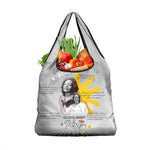 African American Coretta Scott King Grocery Bag Honoring The Legacy Hand Draw Style