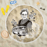 Nah Rosa Parks African Beach Blanket Black Women History - African Pride