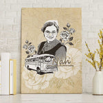 Nah Rosa Parks African Canvas Wall Art Black Women History - African Pride