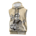 Nah Rosa Parks African Sleeveless Zip Hoodie Black Women History - African Pride