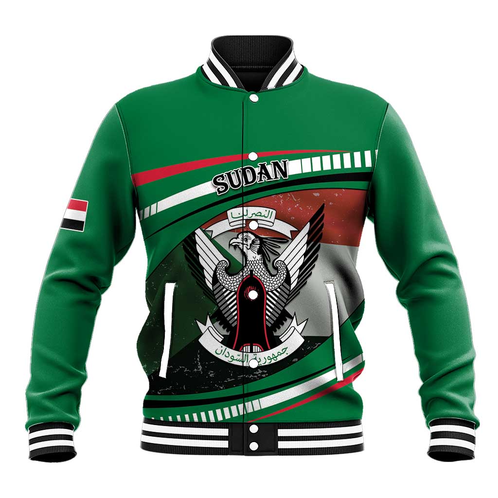 African Sudan Baseball Jacket Victory Is Ours - African Pride