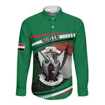 African Sudan Long Sleeve Button Shirt Victory Is Ours - African Pride