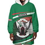 African Sudan Wearable Blanket Hoodie Victory Is Ours - African Pride