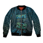 Dope Like Hip Hop Bomber Jacket Hiphop Graffiti Style - African Pride