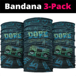 Dope Like Hip Hop Neck Gaiter Hiphop Graffiti Style DT05
