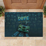 Dope Like Hip Hop Rubber Doormat Hiphop Graffiti Style - African Pride