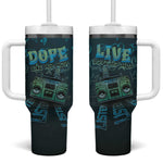 Dope Like Hip Hop Tumbler With Handle Hiphop Graffiti Style - African Pride