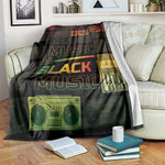 Black Music Month Blanket All Music Is Black Music - African Pride