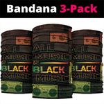 Black Music Month Neck Gaiter All Music Is Black Music DT05