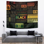 Black Music Month Tapestry All Music Is Black Music - African Pride