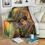 Black Women Blanket Afro Latina Queen - African Pride