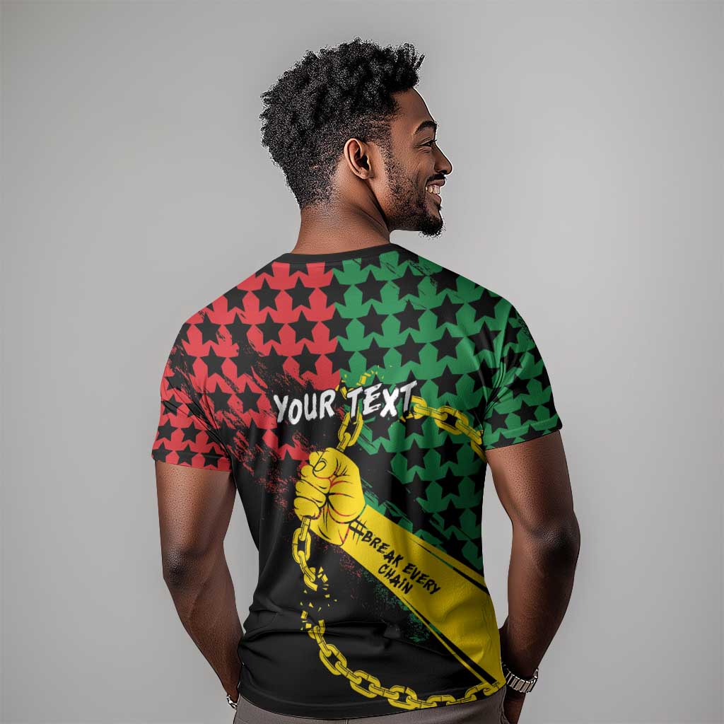 Personalized Juneteenth 1865 T shirt Break Every Chain