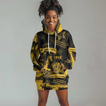 Buffalo Soldiers African American Hoodie Dress Military Urban Retro Style - African Pride
