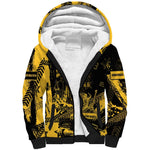 Buffalo Soldiers African American Sherpa Hoodie Military Urban Retro Style - African Pride