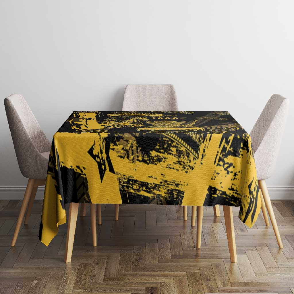 Buffalo Soldiers African American Tablecloth Military Urban Retro Style - African Pride