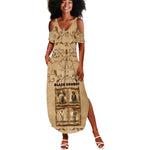 Black Cowboy Summer Maxi Dress African American Black History Western Grunge - African Pride