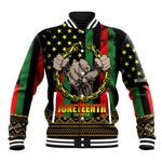 Juneteenth Celebration 2024 Baseball Jacket Black History June 19 LT01