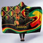 Juneteenth 2024 Hooded Blanket 1865 Freedom Day Anniversary