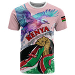 Personalized Kenya Independence Day T shirt with Lilac Breasted Roller - Unique Version