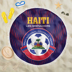 Afro Haiti Football Beach Blanket Come On Les Grenadiers