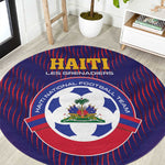 Afro Haiti Football Round Carpet Come On Les Grenadiers