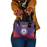 Afro Haiti Football Shoulder Handbag Come On Les Grenadiers