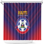 Afro Haiti Football Shower Curtain Come On Les Grenadiers