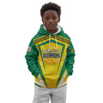 Custom Cricket Jamaica Kid Hoodie Scorpions We Made Legends