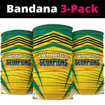 Cricket Jamaica Neck Gaiter Scorpions We Made Legends LT01