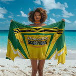 Cricket Jamaica Sarong Scorpions We Made Legends