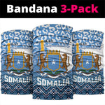Somalia Independence Day Neck Gaiter African Leopard Pattern LT01