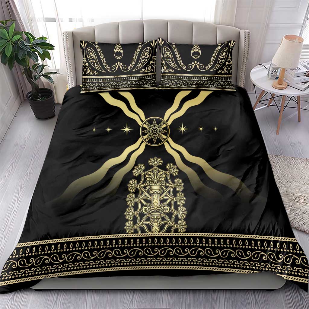 Assyria Empire Bedding Set Assyrian Mythological Spirit