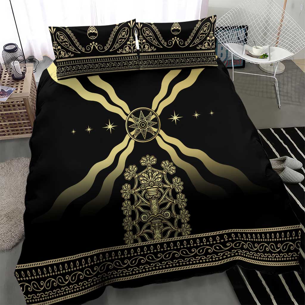 Assyria Empire Bedding Set Assyrian Mythological Spirit