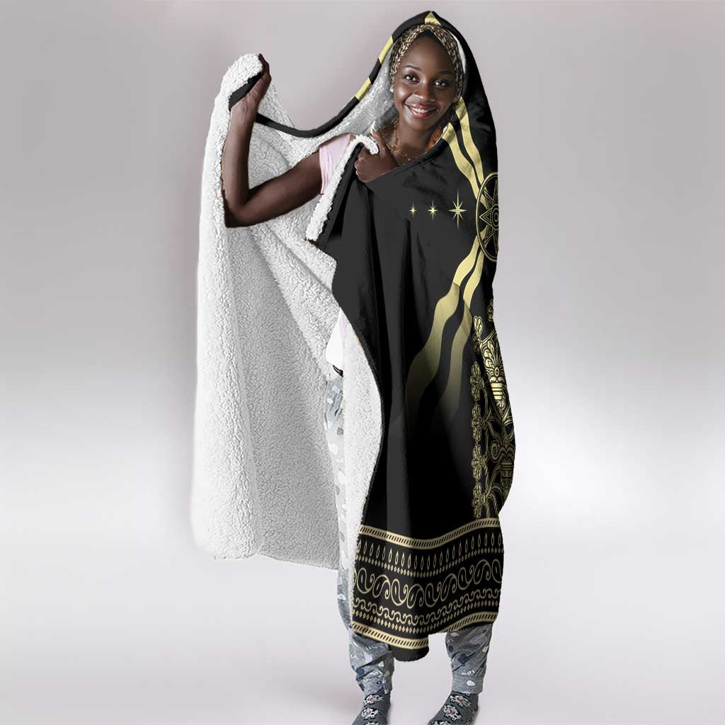 Assyria Empire Hooded Blanket Assyrian Mythological Spirit