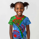 International Romani Day 2024 Kid T shirt Gypsy Pattern Tribal