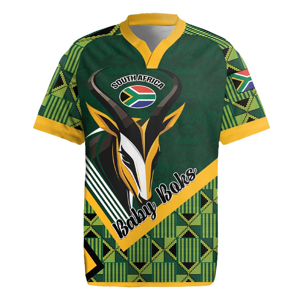 Custom Rugby South Africa Rugby Jersey Baby Boks Go Champions