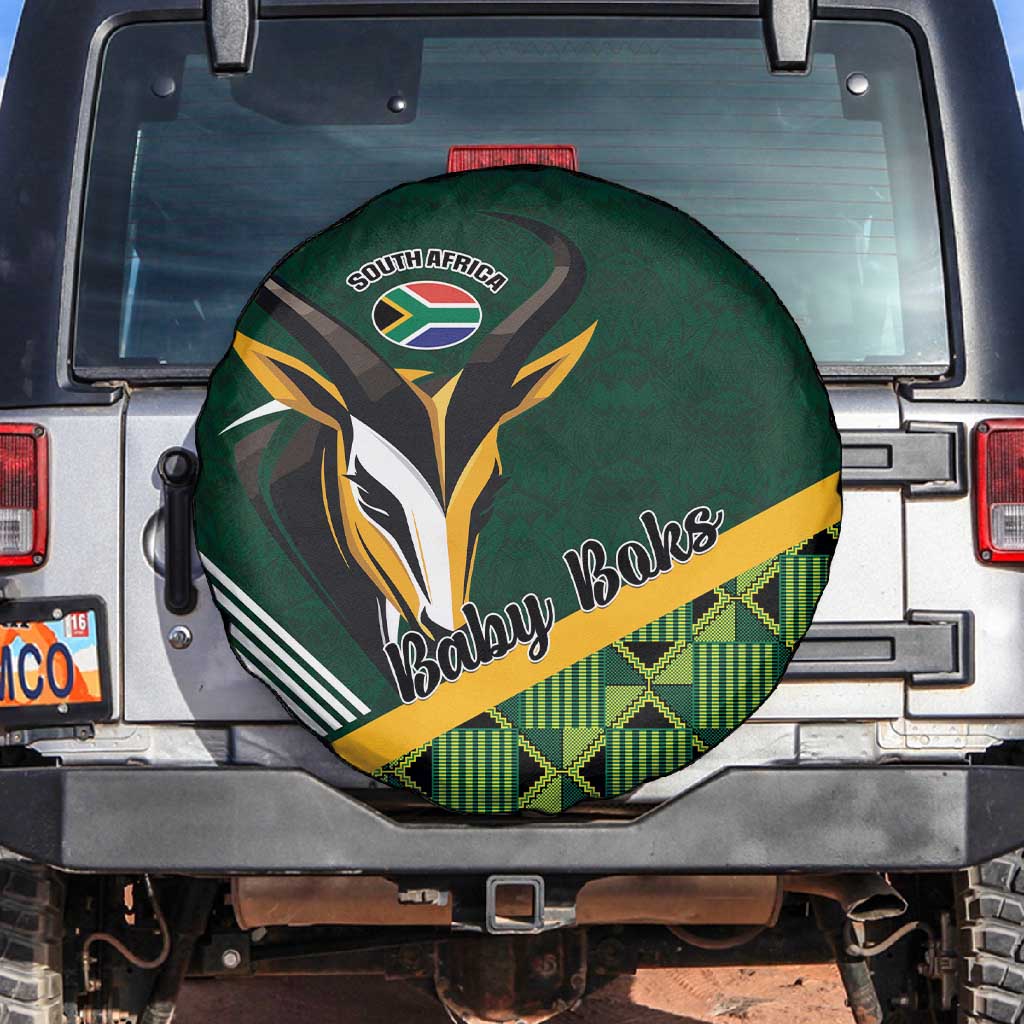Rugby South Africa Spare Tire Cover Baby Boks Go Champions