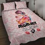 Happy Mother Day Quilt Bed Set Mommy Est 2024