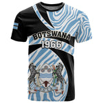 Personalized Botswana Independence Day T shirt - Lefatshe la Botswana with Zebra Pattern