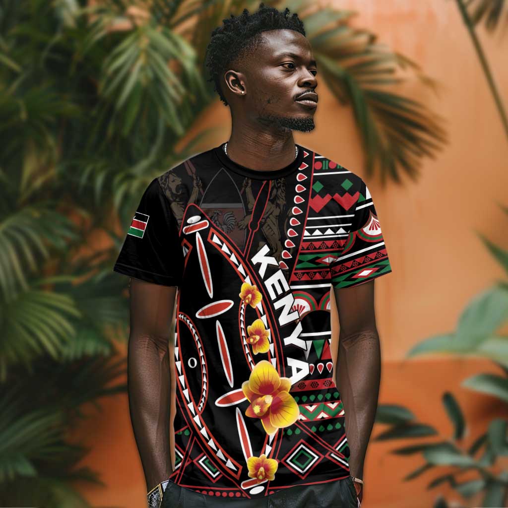 Personalized Kenya T shirt Jamhuri Day, Kenya Shield