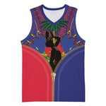 Afro Haiti Heritage Month Basketball Jersey Zipper Stylized - African Pride