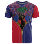 Afro Haiti Heritage Month T shirt Zipper Stylized
