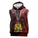 Anpi an Ayiti 1804–1806 Haiti Sleeveless Hoodie Liberte ou la Mort! - African Pride