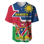 Namibia Independence Day Baseball Jersey with Coat of Arms in Unique Style