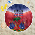 Afro Haiti 509 Beach Blanket Repiblik d Ayiti
