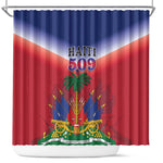 Afro Haiti 509 Shower Curtain Repiblik d Ayiti