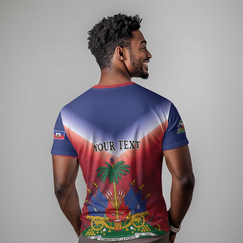 Personalized Afro Haiti 509 T shirt Repiblik d Ayiti
