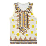 Enkutatash Dashiki Adey Abeba Pattern Basketball Jersey - African Pride