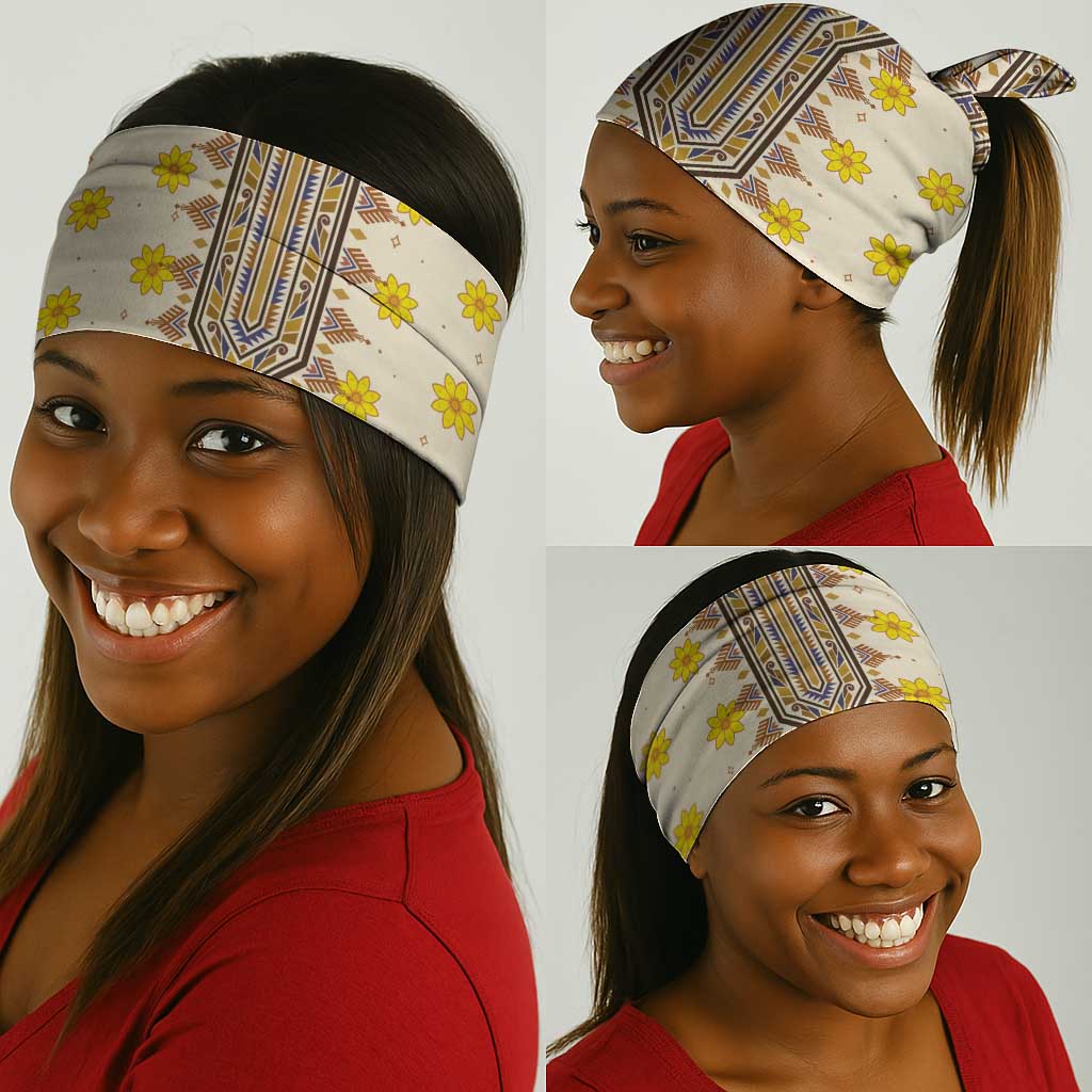 Enkutatash Dashiki Adey Abeba Pattern Neck Gaiter LT01