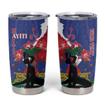 Personalised Afro Haiti Le Marron Inconnu Tumbler Cup Dashiki Mix Polynesian Pattern
